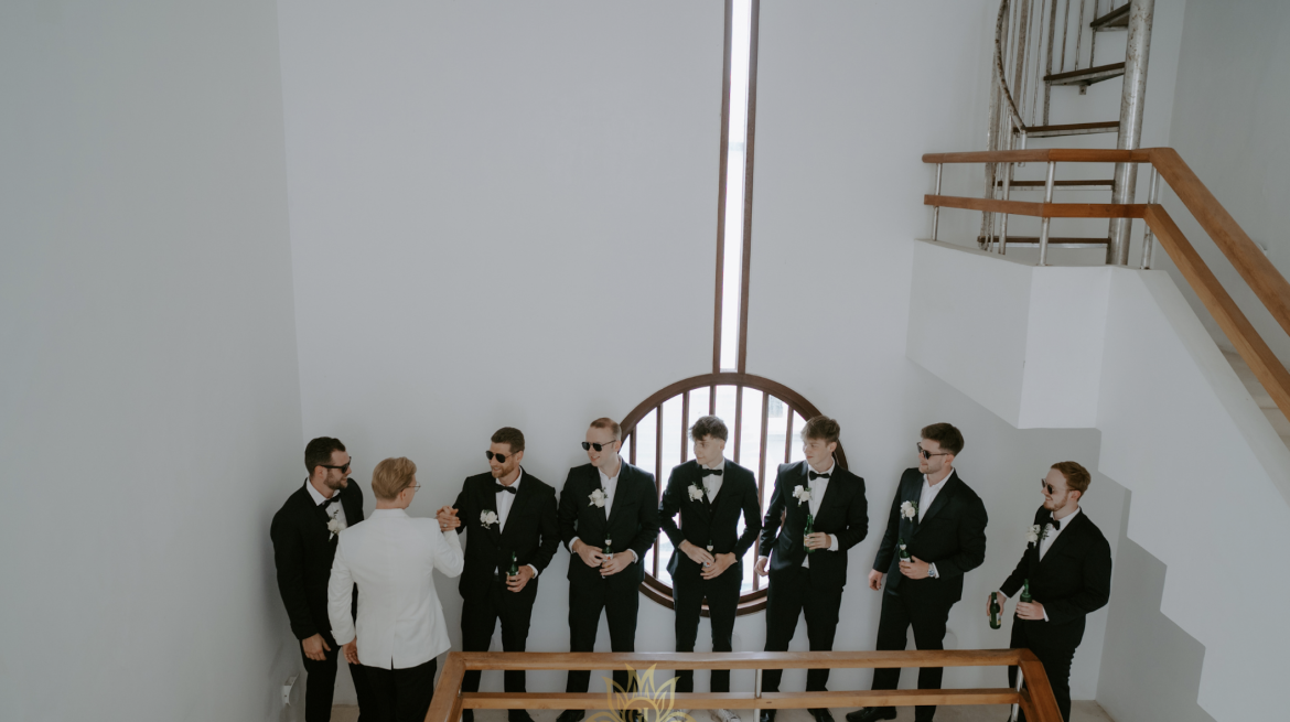 Kebersamaan Groom dan Groomsmen di Hari Spesial