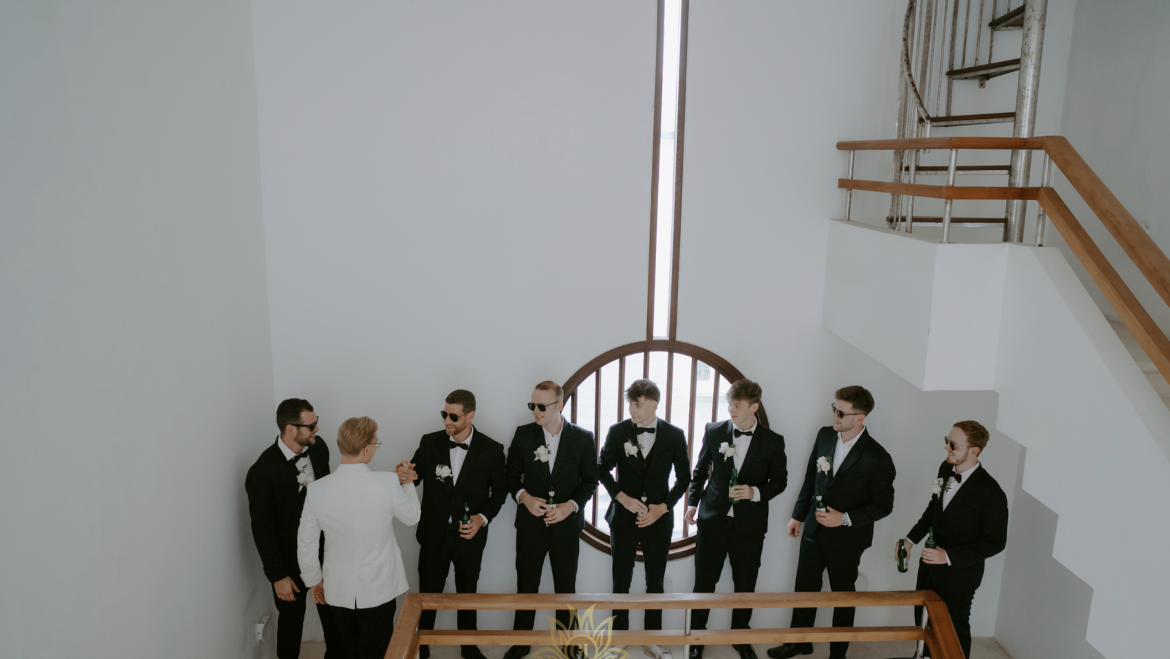 Kebersamaan Groom dan Groomsmen di Hari Spesial