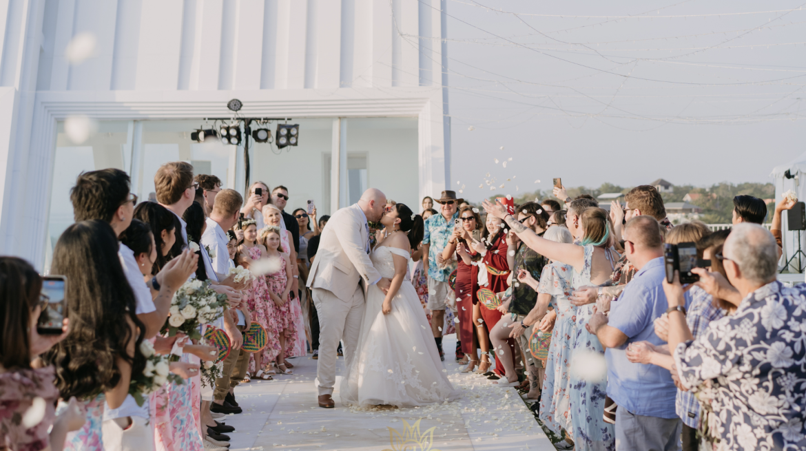 The Wedding Kiss Everyone Was Waiting For