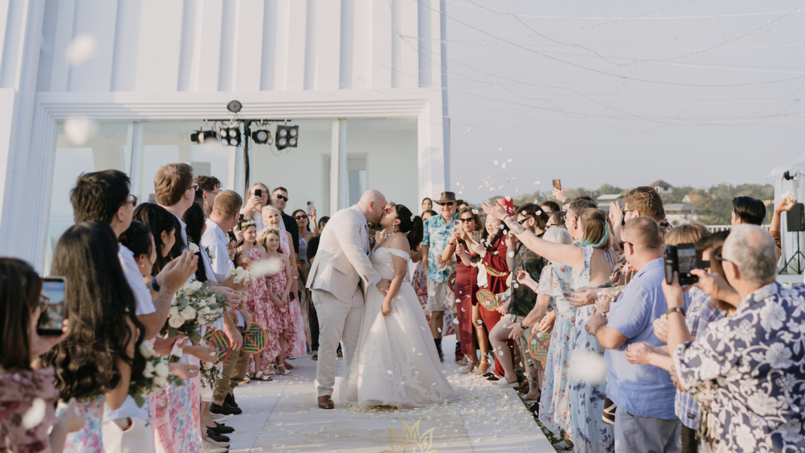 The Wedding Kiss Everyone Was Waiting For